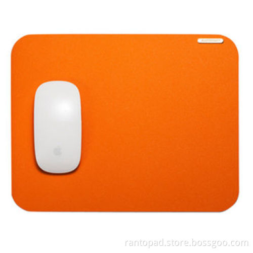 Mouse Pad with Resin Surface and Rubber Backing, Various Colors